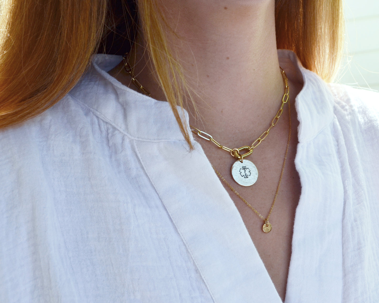 Tiny Charm Layering Necklace